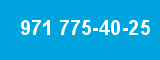 971 775-40-25